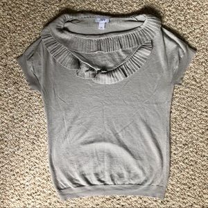 LOFT Ruffle Neck Sweater